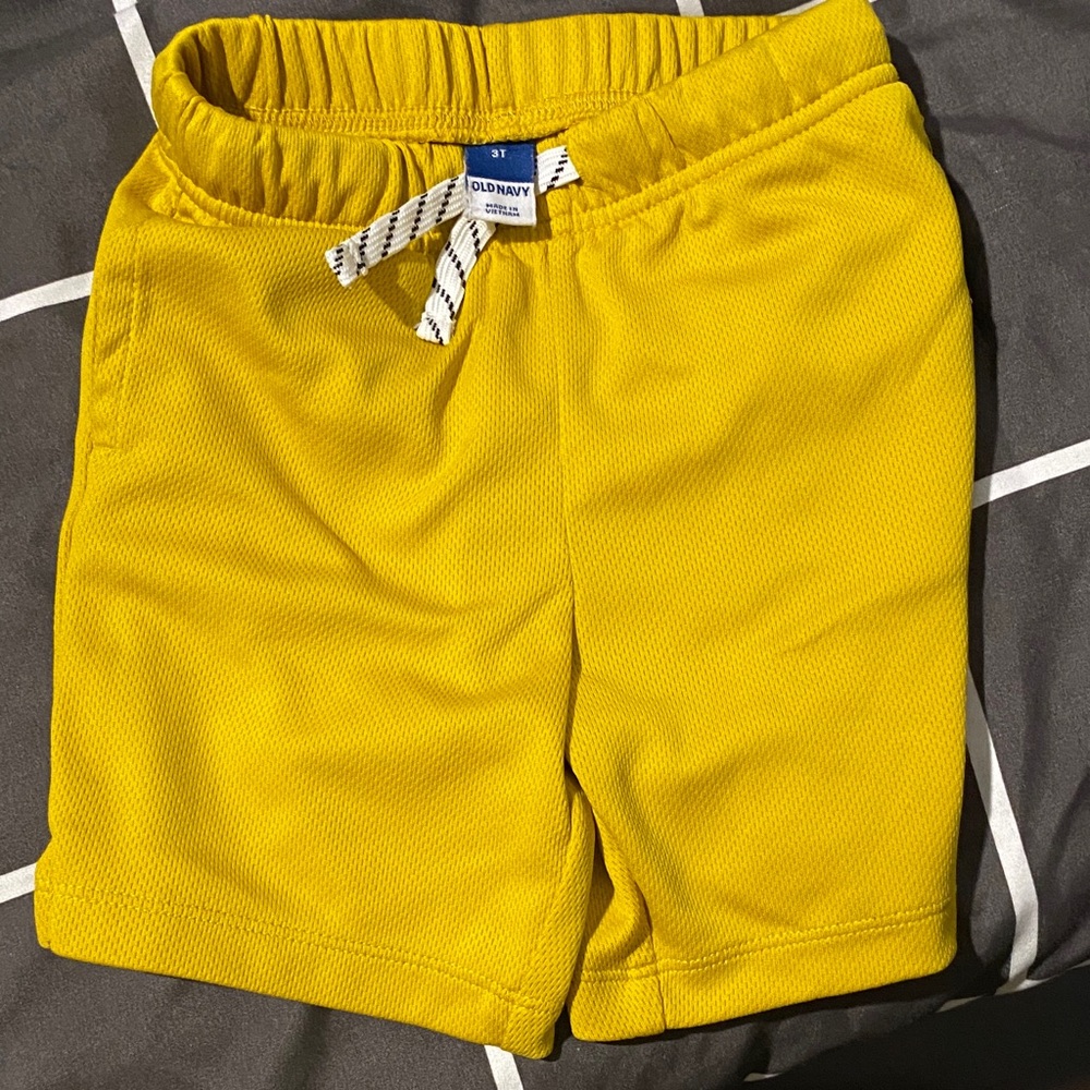 Old Navy Bright Yellow Kids' Shorts